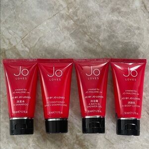JO MALONE! RARE EXCLUSIVE TRAVEL SIZE! SHAMPOO/CONDITIONER/BODY WASH/BODY LOTION